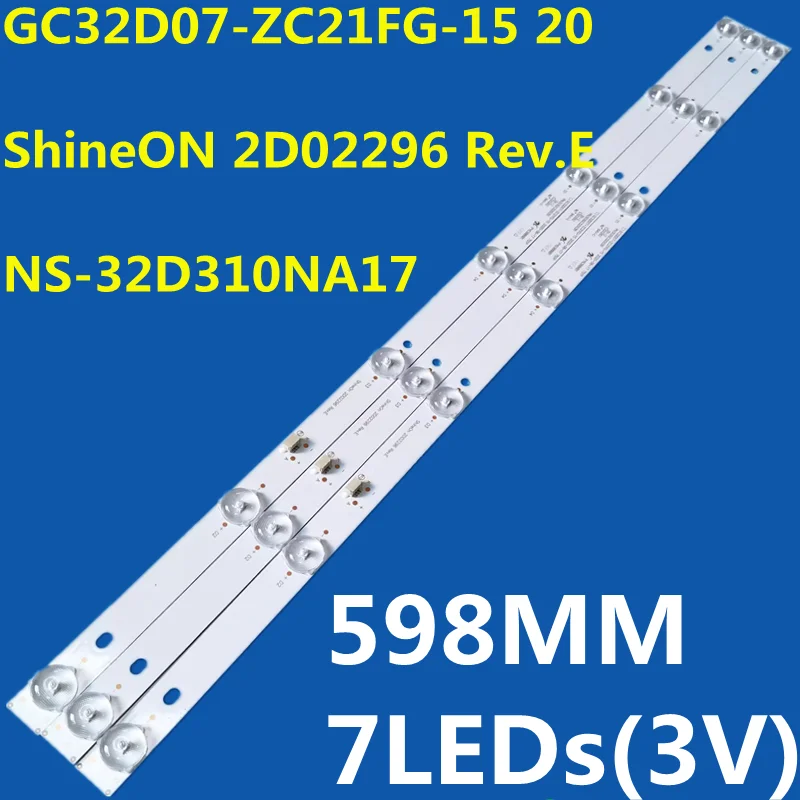 LED Ʈ Ʈ RF-EG320B32-0701S-07A1, ShineON 2D02296 Rev.E, 32PHF3061 32PHF5011 LE32E7900 LED32G200 LED32A4060, 15 